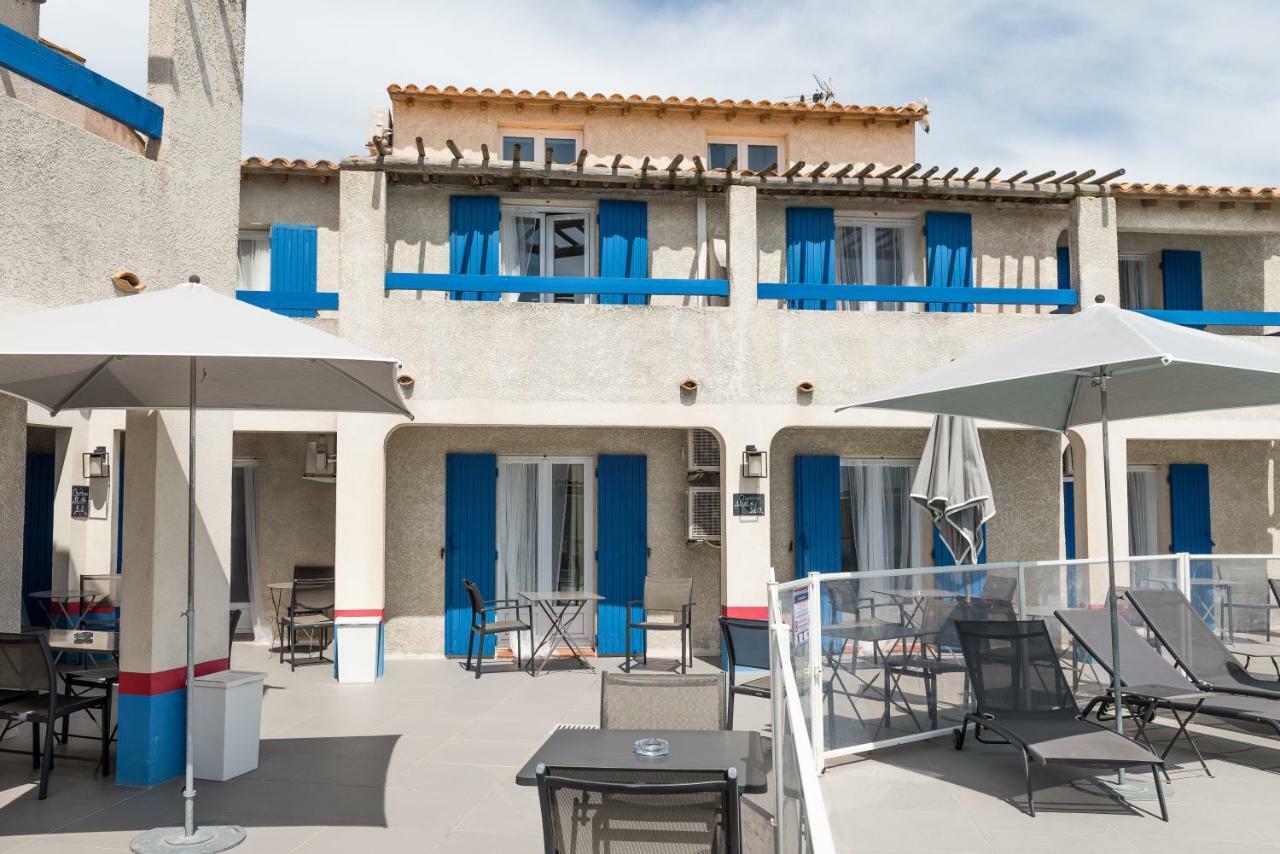 Hotel Le Bleu Marine แซ็งต์-มารี-เดอ-ลา-แมร์ ภายนอก รูปภาพ